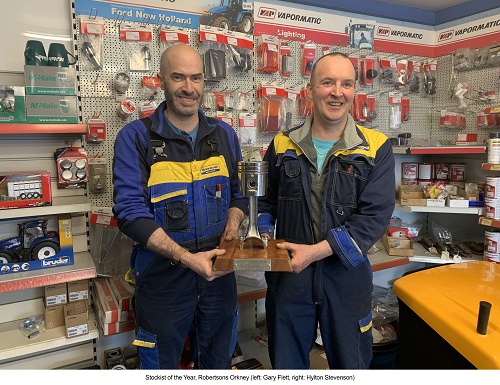 Stockist of the Year, Robertsons Orkney
