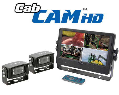 Don't miss a thing with the new CabCAM™ HD camera systems