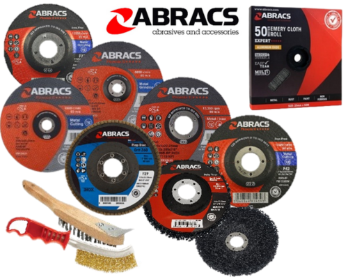 Abrasives refresh! Same quality, same supplier, new part numbers to show Abracs brand.